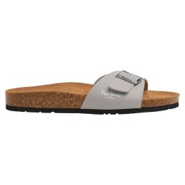 Pepe Jeans Bio Single Champion Sandals Cinzento EU 44 Homem