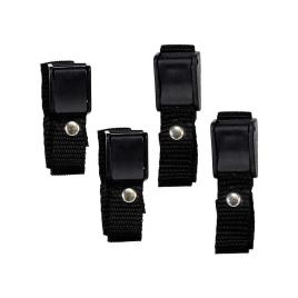 8 C Plus Pressure Buckle With Strap Blister 4 Units Preto 200 mm