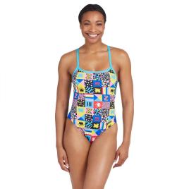 Zoggs Sky Back E+ Swimsuit  UK 40 Mulher