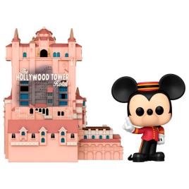 Funko Pop Walt Disney World 50th Anniversary Hollywood Tower Hotel And Mickey Mouse