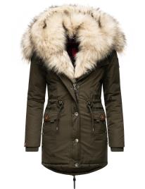 NAVAHOO Parka de inverno 'Sweety'  oliveira