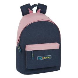 Mochila para notebook Fun & Basics 14,1'' Cor de Rosa Azul Marinho