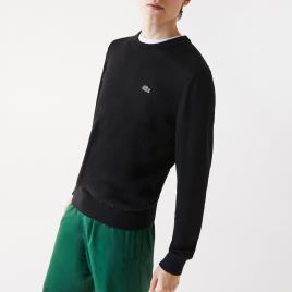 Lacoste Camisola com gola redonda, em algodão bio 