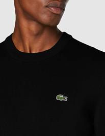 Lacoste Camisola com gola redonda, em algodão bio