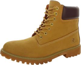 Lumberjack Botas com atacadores 'River'  conhaque / castanho escuro