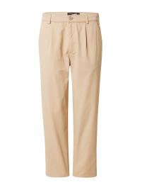 Kosta Williams x About You Calças com pregas  bege