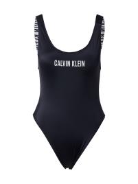 Calvin Klein Swimwear Fato de banho  preto / branco