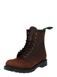 Solovair Botas com atacadores '8 Eye Derby'  castanho ferrugento