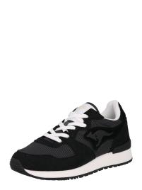 KangaROOS Originals Sapatilhas baixas 'AUSSIE'  preto / branco