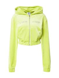 VIERVIER Casaco em moletão 'Adriana'  verde claro