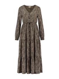 Shiwi Vestidos camiseiros 'AZORES'  bege / preto