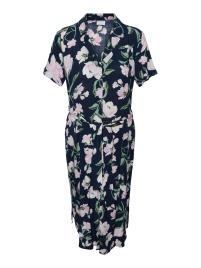 Pieces Maternity Vestidos camiseiros 'Olivia'  navy / verde / roxo claro