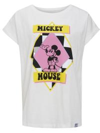 Recovered Camisa 'Mickey Mouse Pop Colour'  ecru / amarelo / roxo / preto / branco