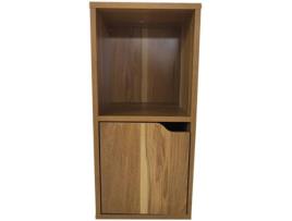 Estante Hugo Sky (Castanho - 30x61x29cm - Aglomerado Madeira)