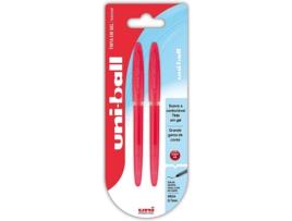 Caneta de Gel UNI-BALL Vermelho (0,7 mm)