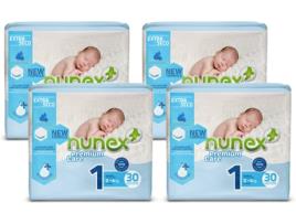 Fraldas  Premium Care (T1 - 2 a 4 kg - 120 un)