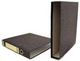 Dossier  L60 Preto (A4 - 31 x 29 cm)