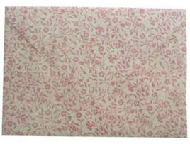 Envelope STAPLES Decorativo Picasso Flores Rosa (12 x 17 cm)