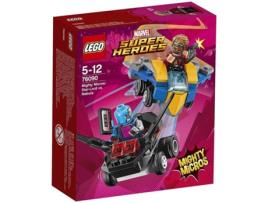 Marvel: Mighty Micros: Star-Lord vs. Nebula - 76090 (Idade mínima: 5 - 86 Peças)
