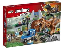 LEGO Juniors:  Fuga do Tiranossauro - 10758 (Idade mínima: 4 - 150 Peças)