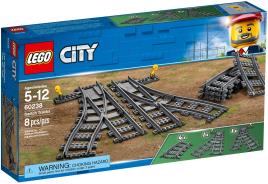 City: Switch Tracks - 60238 (Idade mínima: 5 - 8 Peças)