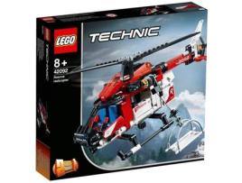 LEGO Technic: Helicóptero de Emergência  - 42092 (Idade mínima: 8 - 325 Peças)
