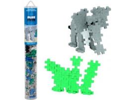 Blocos de Construção PLUS PLUS Elefante (100 Peças)