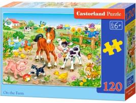 Puzzle CASTORLAND On the Farm (120 Peças)