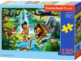 Puzzle CASTORLAND Jungle Book (120 Peças)