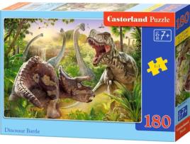 Puzzle CASTORLAND Dinosaur Battle (180 Peças)