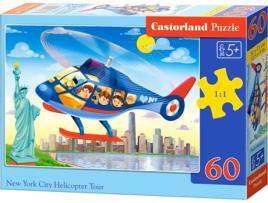 Puzzle CASTORLAND New York City Helicopter Tour (60 Peças)
