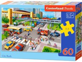 Puzzle CASTORLAND City Rush (60 Peças)