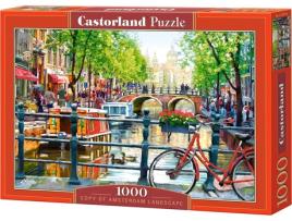 Puzzle CASTORLAND Amsterdam Landscape (1000 Peças)