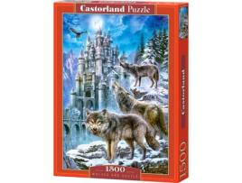 Puzzle  Wolves and Castle (1500 Peças)