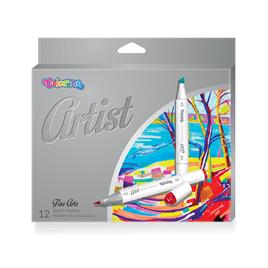 Marcadores Desenho Artist 12 Cores