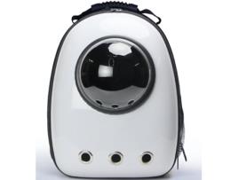 Transportadora para Gatos LUBI Portátil (Branco - 12.6x11.5x16.5cm - Até: 7 Kg - S - Porte Pequeno)