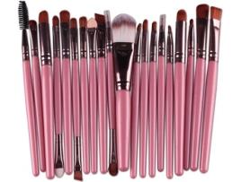 Pincel para Maquilhagem MAANGE 17 Madeira (20 Peças)