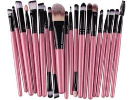 Pincel para Maquilhagem  19 Madeira (20 Peças)