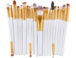 Pincel para Maquilhagem  21 Madeira (20 Peças)