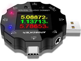 Testador USB MUSTOOL UD18 USB3.0/DC/Type-C