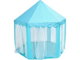 Tenda de Brincar  Castelo de Princesa (140 x 140 x 135 cm - Azul)