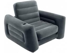 Sofá Insuflável  Cinza (117x224x66cm)