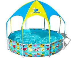 Piscina Tubular  Splash-In-Shade Amarelo (244x51cm)