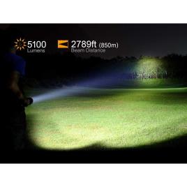 Fenix Tk75 2018 5100 Lumens Black