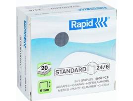 Agrafos RAPID Standard 24/6 (Caixa de 5000)