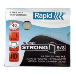 Agrafos 9/8mm Caixa com 5000 Rapid 40 Folhas