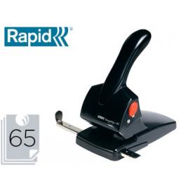 Furador 65 Folhas Metálico ABS Rapid HDC65 Preto