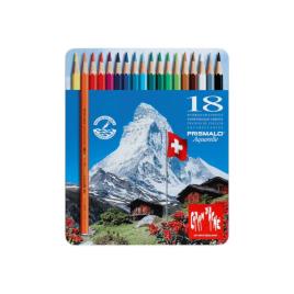 Caran D'Ache Lápis de Cor Prismalo®, Corpo Hexagonal, Minas de Várias Cores