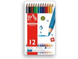 Lápis de Cor CARAN D'ACHE Fancolor (Conjunto 12 Unidades)