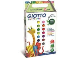 Plasticina GIOTTO Patplume 18 Cores (20 g)